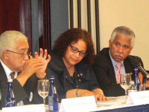 The 2011 Institute of the Black World 21st Century panel on the Drug War featuring Judge Arthur Burnett, Drug Policy Alliance's Jasmine Tyler, and the NAACP's Hilary Shelton  